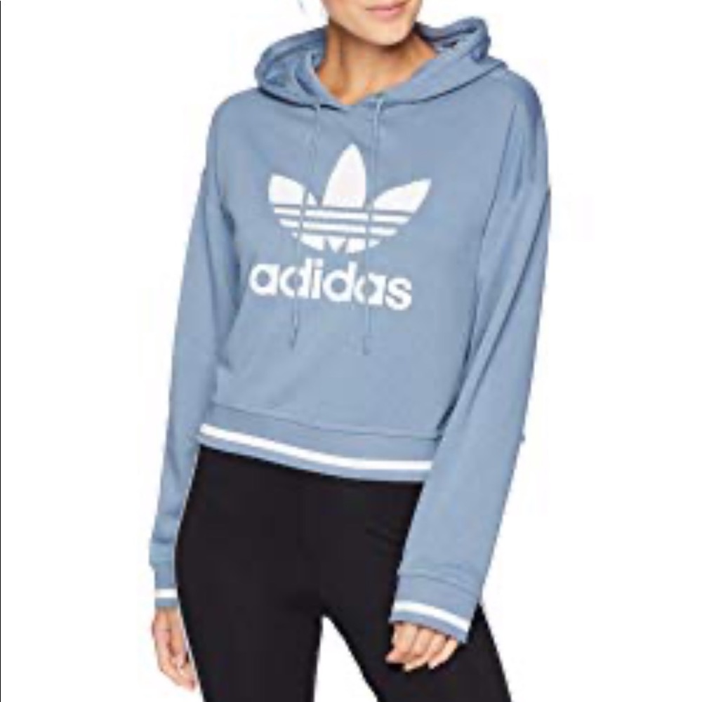 Adidas cropped hoodie